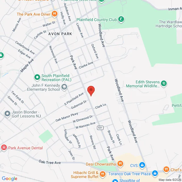 Map to New Walk Church in South Plainfield, NJ